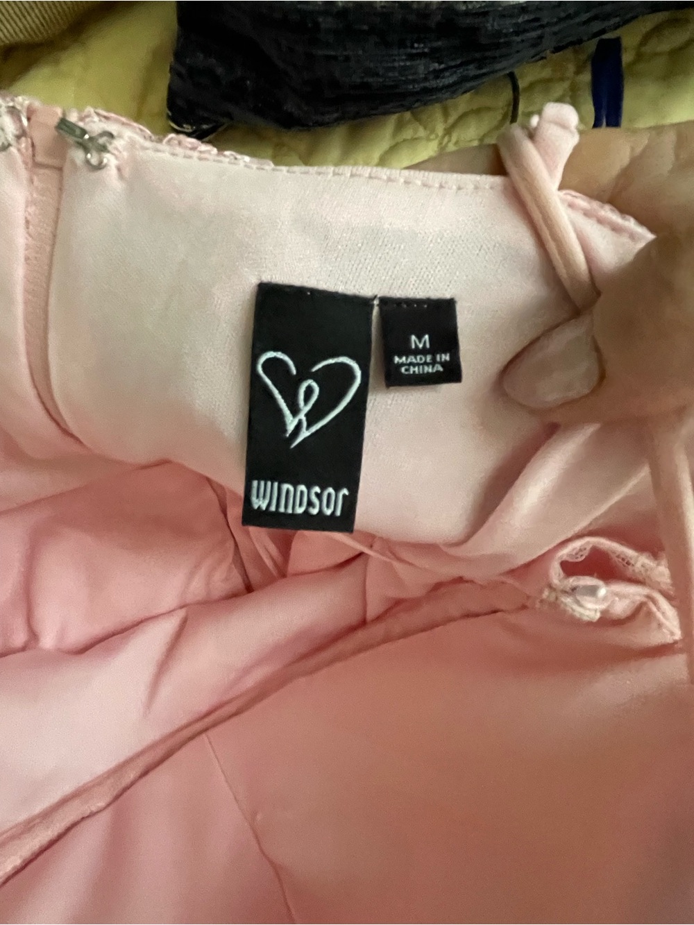 Windsor Pink Strap Detail Dress - Picture 5 of 5